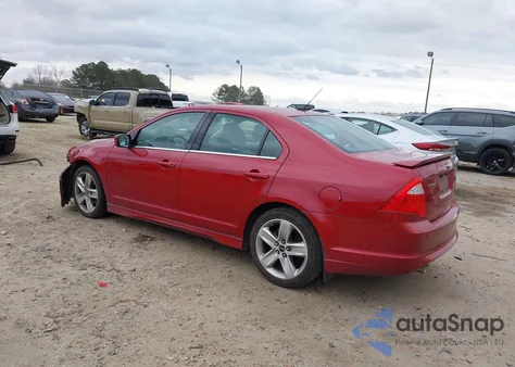 2010 Ford Fusion Sport from USA, damaged, VIN 3FAHP0KC6AR186964
